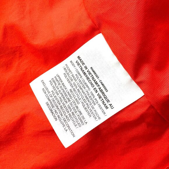 Nike Sportswear Women's Colorblock Windrunner Jacket | Coral/Eggplant Large - Picture 5 of 7